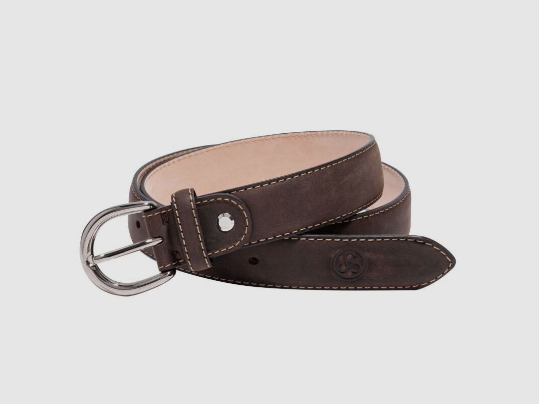 Sauer Damen Ledergürtel Braun