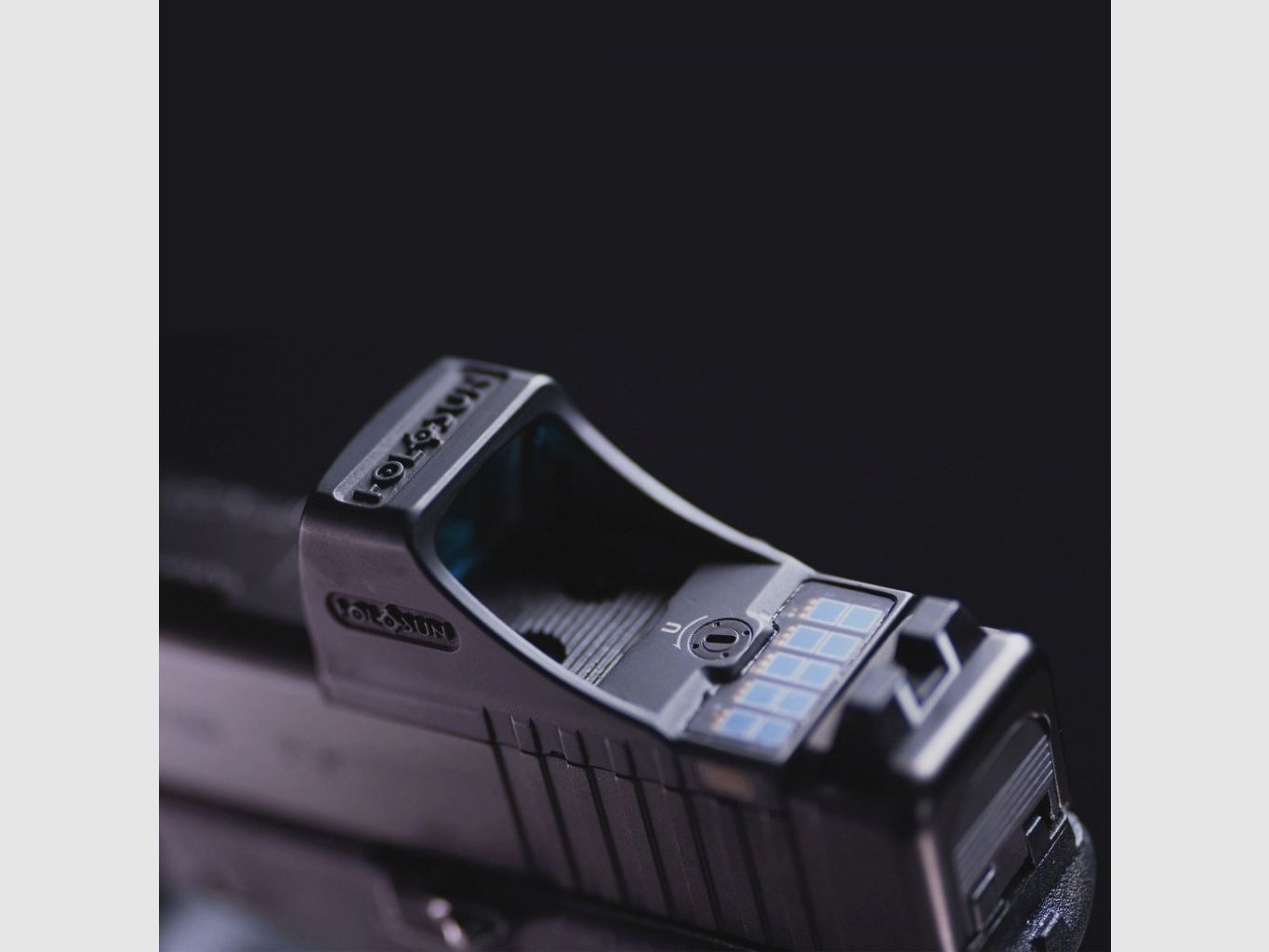 Holosun Mirino Reflex SCS-P10-GR con reticolo verde: 2MOA Punto & 32MOA Punto Circolare, immagine 9 di 10