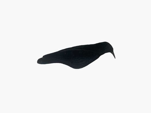 Crow Decoy Half-Shell Flocked Stepland (pack of 36)