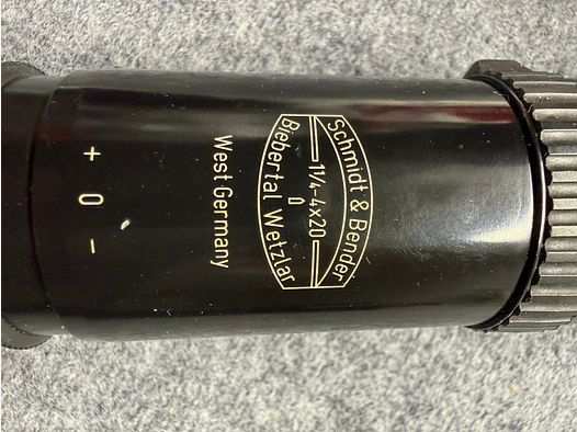 Schmidt & Bender 1 1/1-4x20