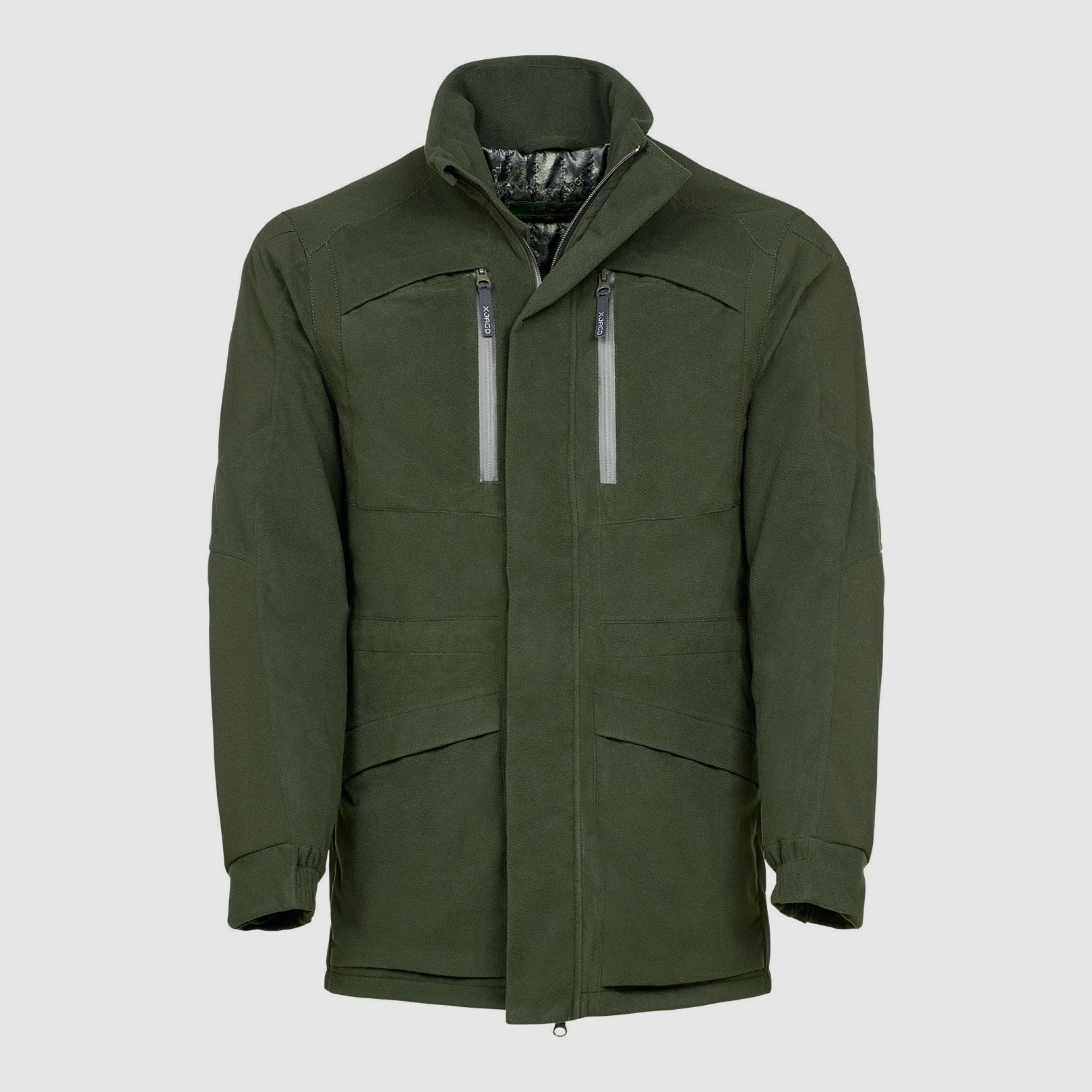 X JAGD Jacke Herren Quebec - Uni Grün  50