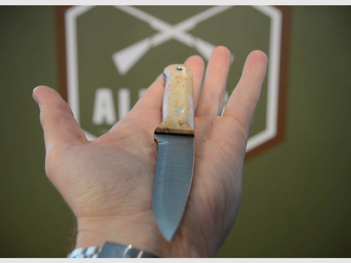 Coltello da caccia Alljagd con manico in acero