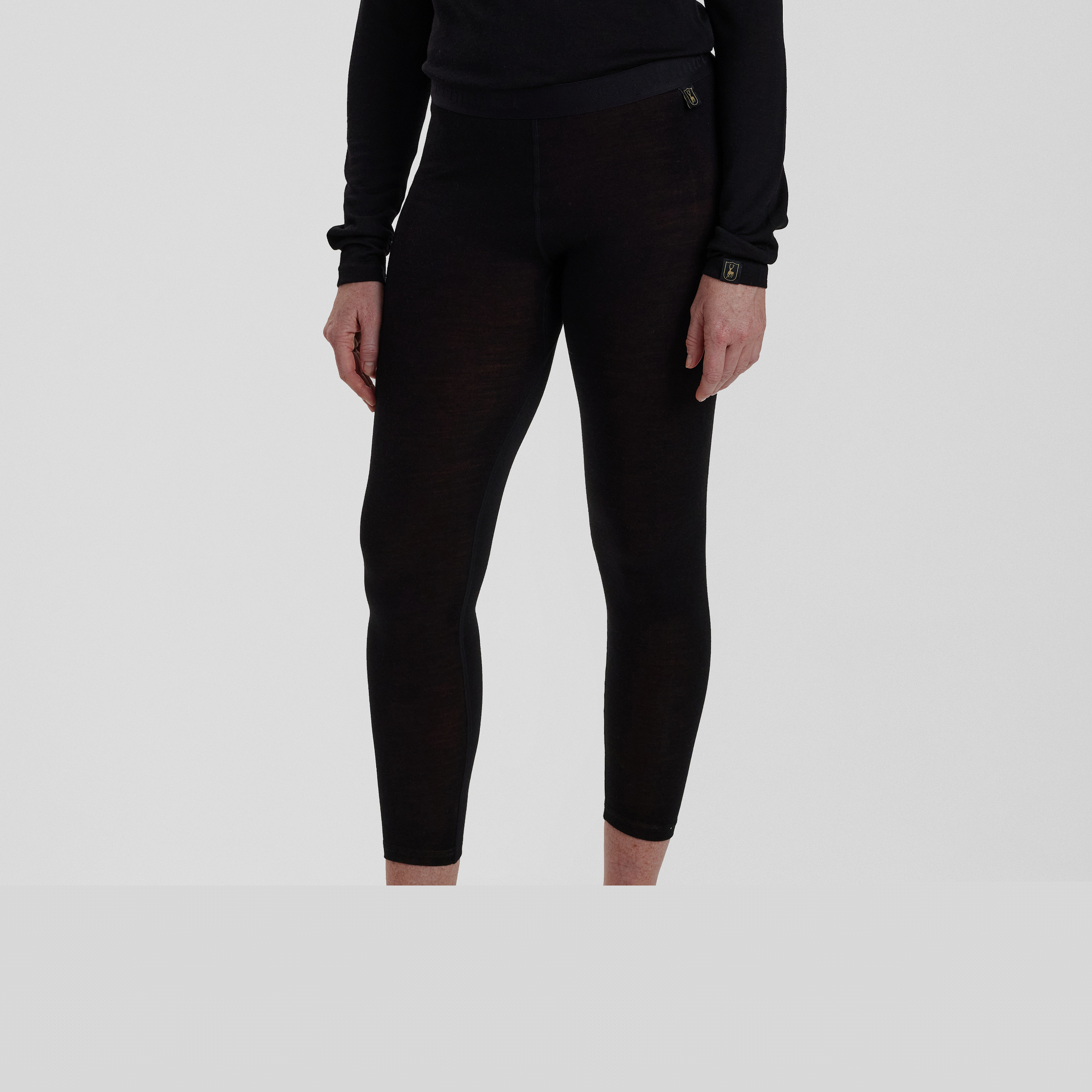 Lady Quinn Merino Leggings - Black Oak - Damesmaat: 34