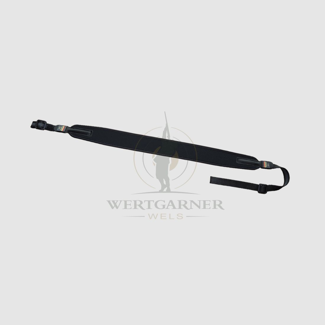 Niggeloh Cinghia per Fucile Universale Neoprene, nera