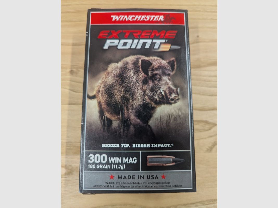 Winchester Extreme Point 300 win mag 180 gr, Bild 1 von 3