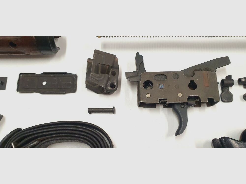 original Heckler & Koch set di parti libere G3 NATO Heckler & Koch incluso il calcio in legno