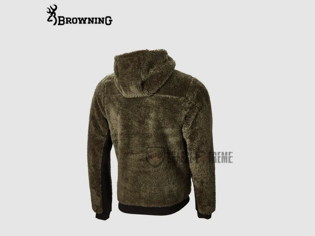 Sweatshirt Warm BROWNING Snapshot Sherpa Grün L, Bild 2 von 2