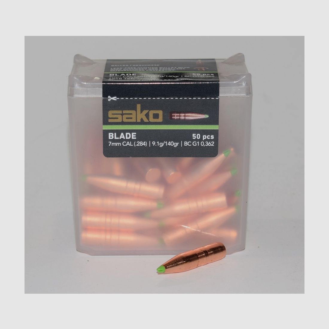 Doos van 50 kogels kal. 7mm Sako Blade TXM 140 grains ref 685B