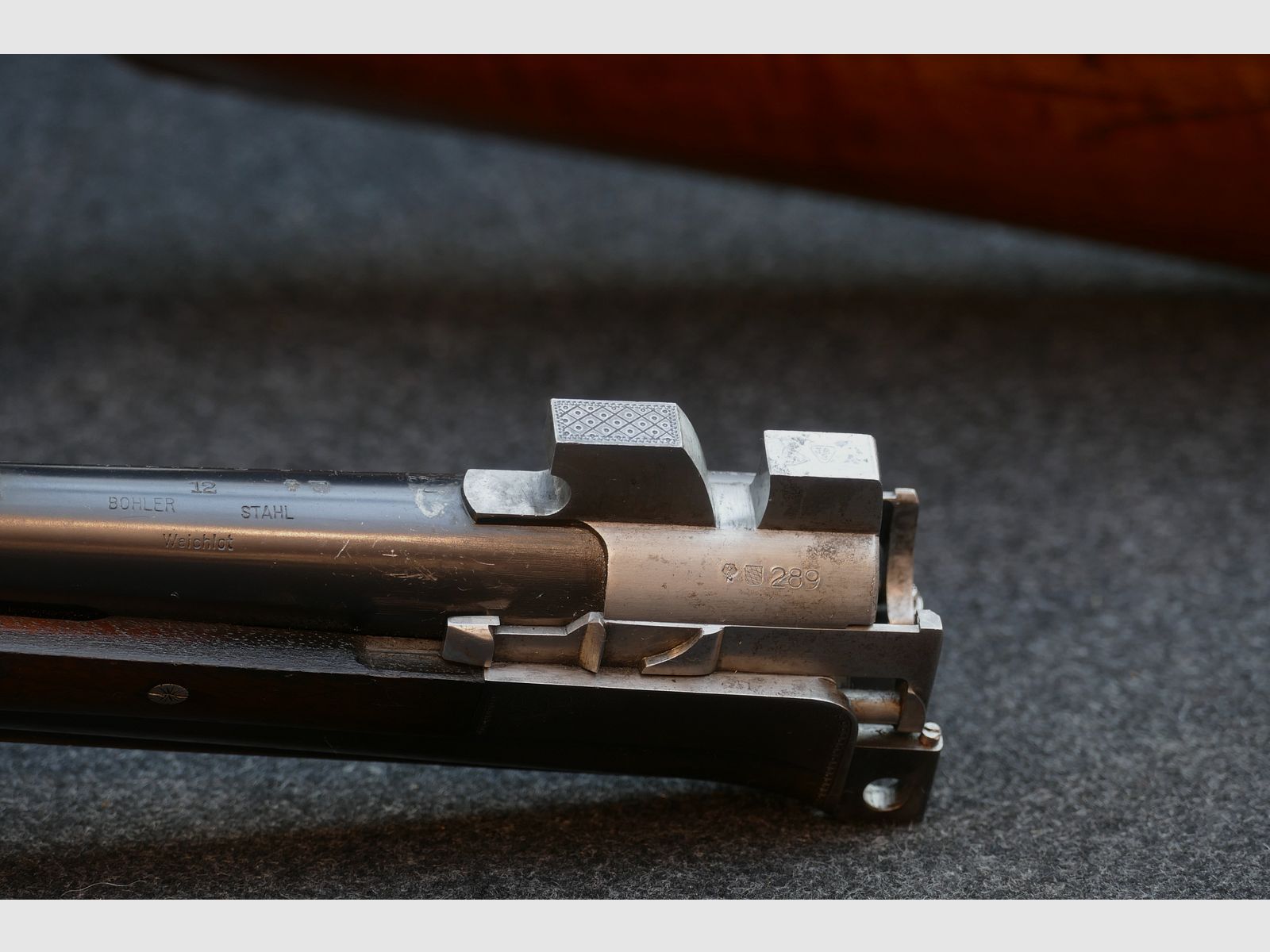 Merkel 201E — Fusil à deux canons superposés, Cal. 12/70 (Suhl / 1970), image 19 sur 20