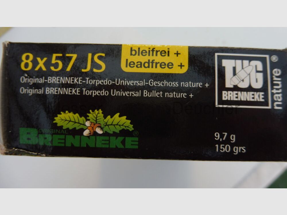 Brenneke TUG sin plomo 9,7g.