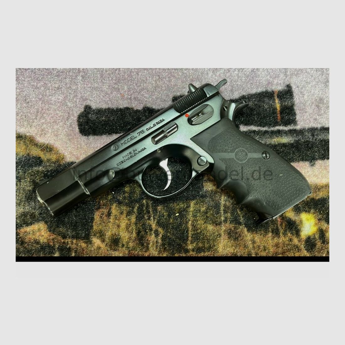 CZ75 halbautomatische Ganszstahlpistole zum Sonderpreis 9mmLuger