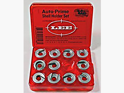 LEE PRECISION - Hülsenhalterset 11e für LEE Auto Prime | Shellholder Set | #1,2,3,4,5,7,8,9,10,11,19