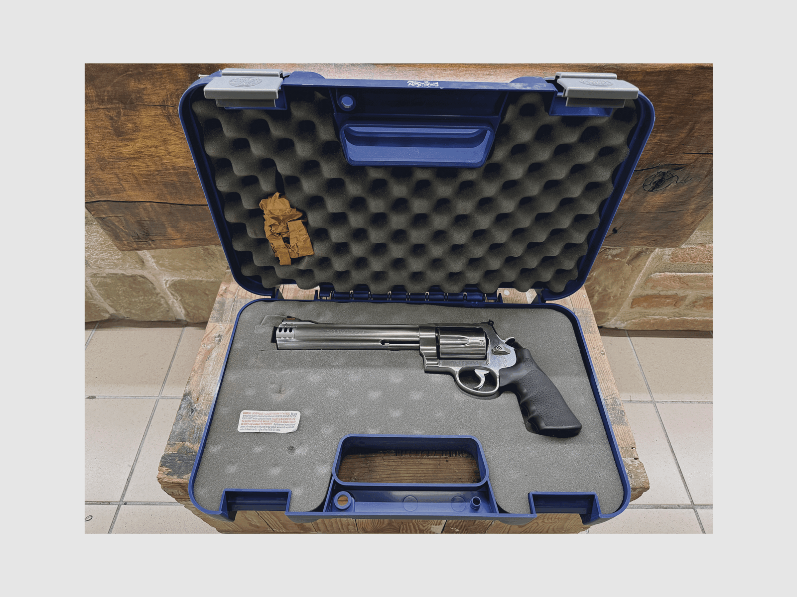 GEBRAUCHT – REVOLVER – SMITH & WESSON MOD. 500 8.3/8″ Kal. 500 S&W MAGNUM, Bild 6 von 6