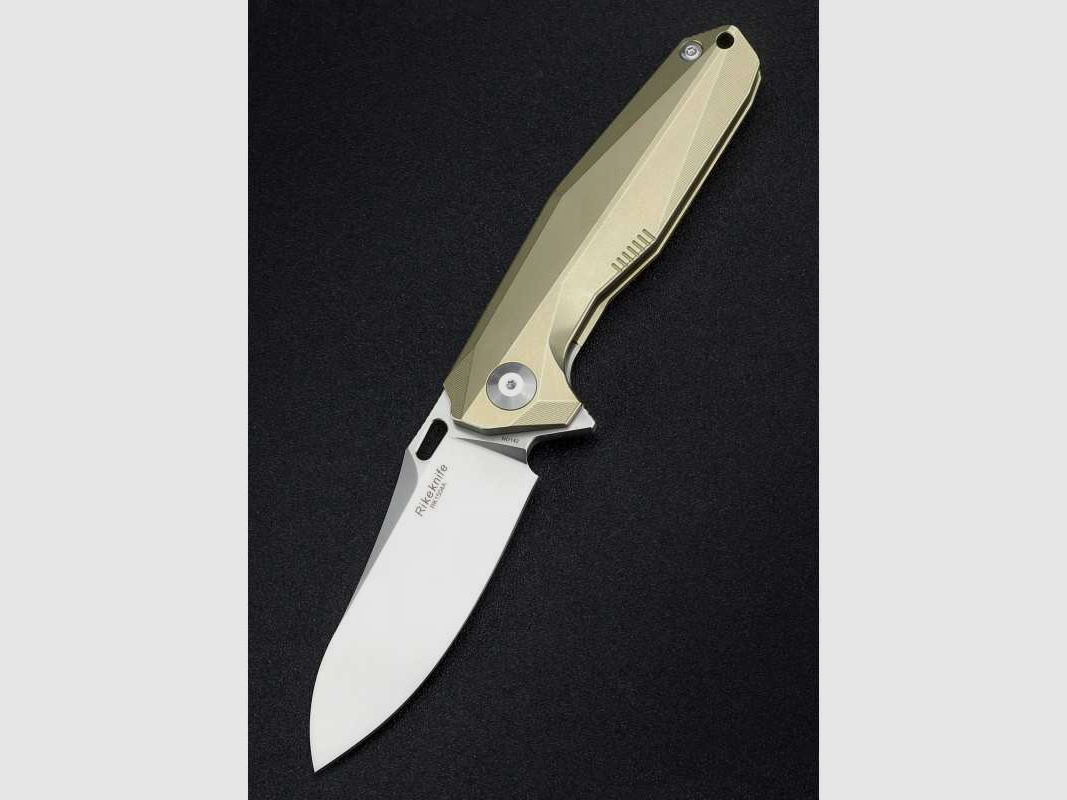 Rikeknife 1504A-G Taschenmesser, Gold