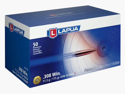 Lapua .308 Win. Scenar-L OTM 175 gr. -50 uds.