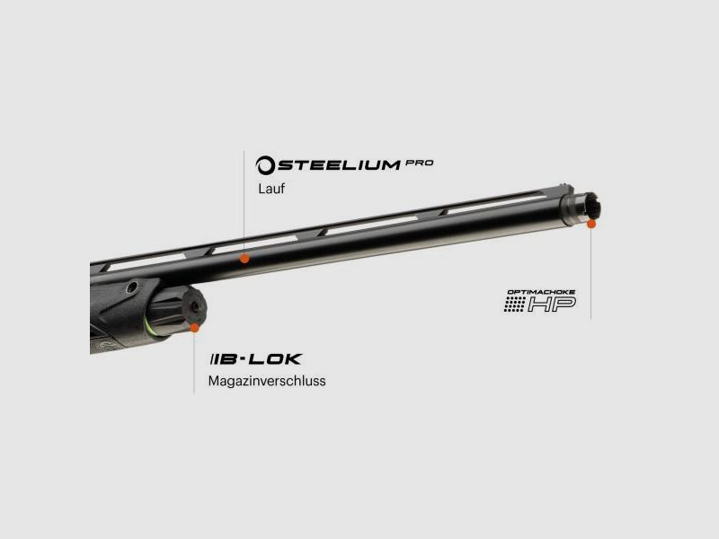 BERETTA Selbstladeflinte >60cm Mod. AX 800 Suprema Black 9+1 12/89| LL76cm| OHCP| Kick Off