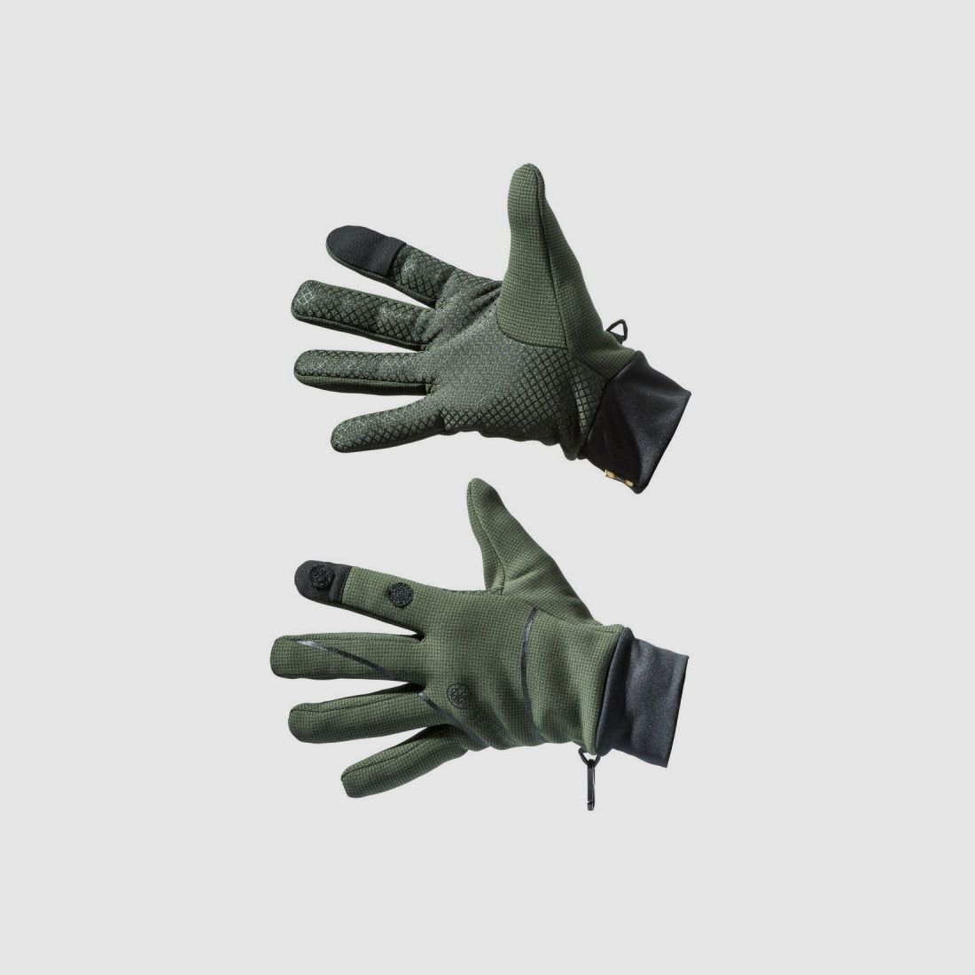Beretta Groene Handschoenen mod.GL271 T0657 0715 Polartec Wind Pro, afbeelding 2 van 3