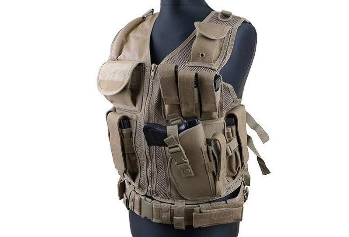 Tactical vest KAM-39 – tan (GFT-18-001855), image 1 of 16