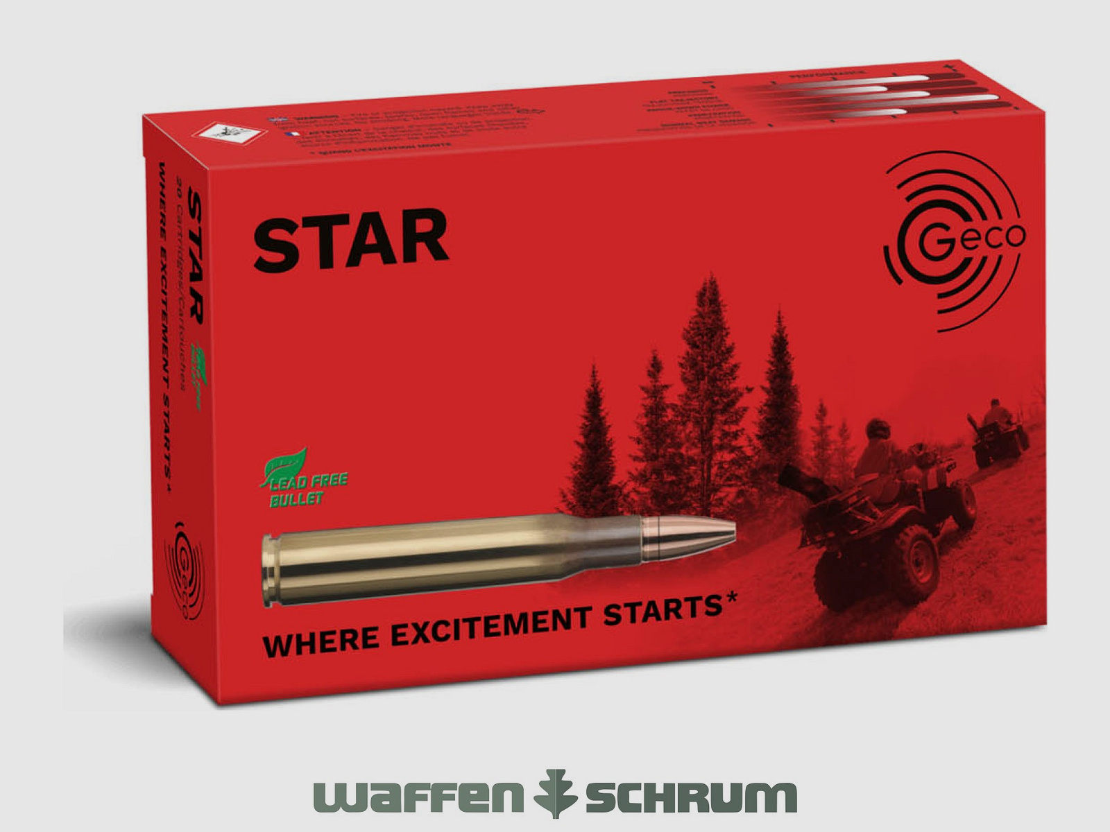 Geco Star 10.4g - 160gr 8x57JS
