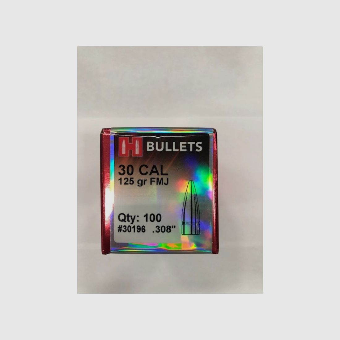 HORNADY Balas .30 GR125 FMJ, imagen 1 de 2