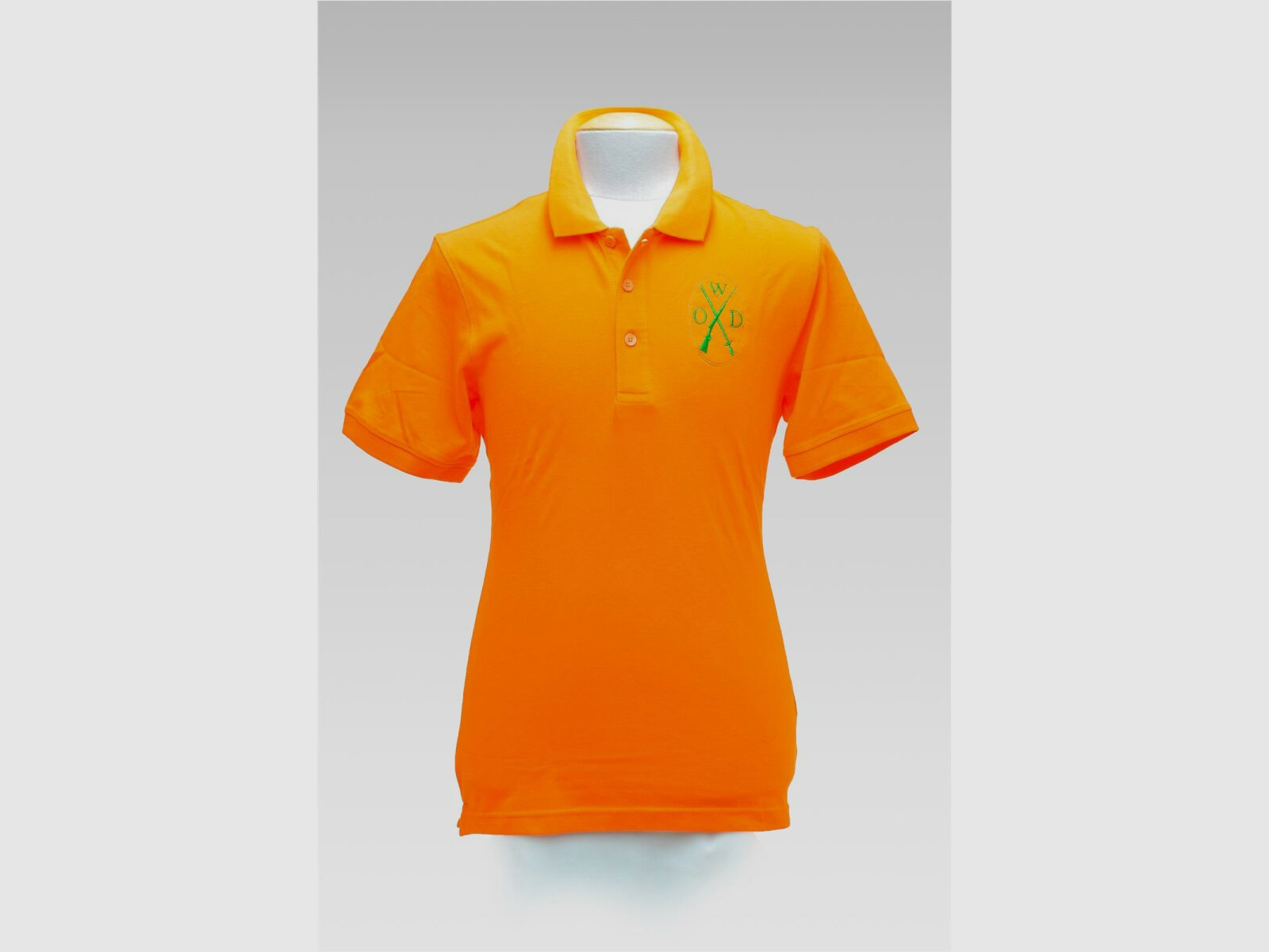 Polo-Shirt Arancione W&O Dittmann Logo
