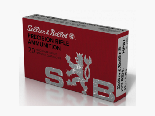 223 Remington S&B HPBT 52gr VE20