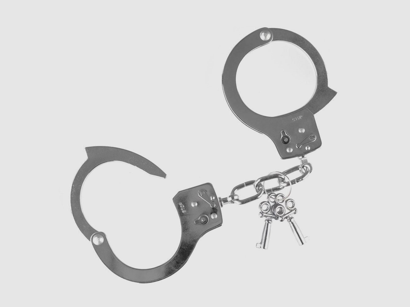 Mil-Tec Handschellen Single Lock vernickelt
