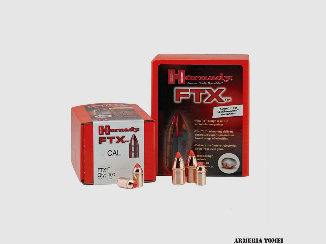 HORNADY – GESCHOSSE FTX 358″ 200GR LEVEREVOL-35105 (100 STK)