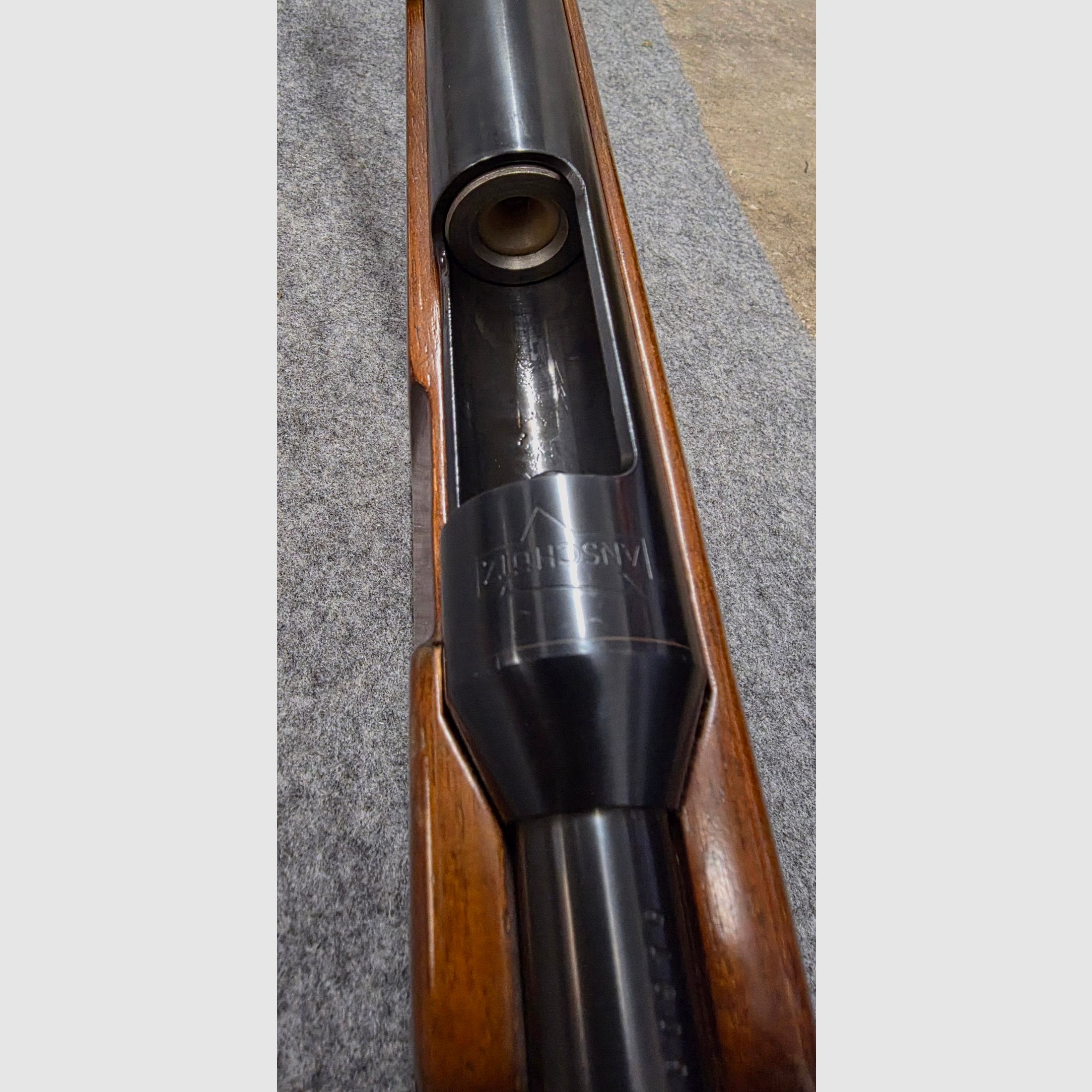 Match air rifle side cock Anschütz Mod. 250 very rare in great condition, hardly used.