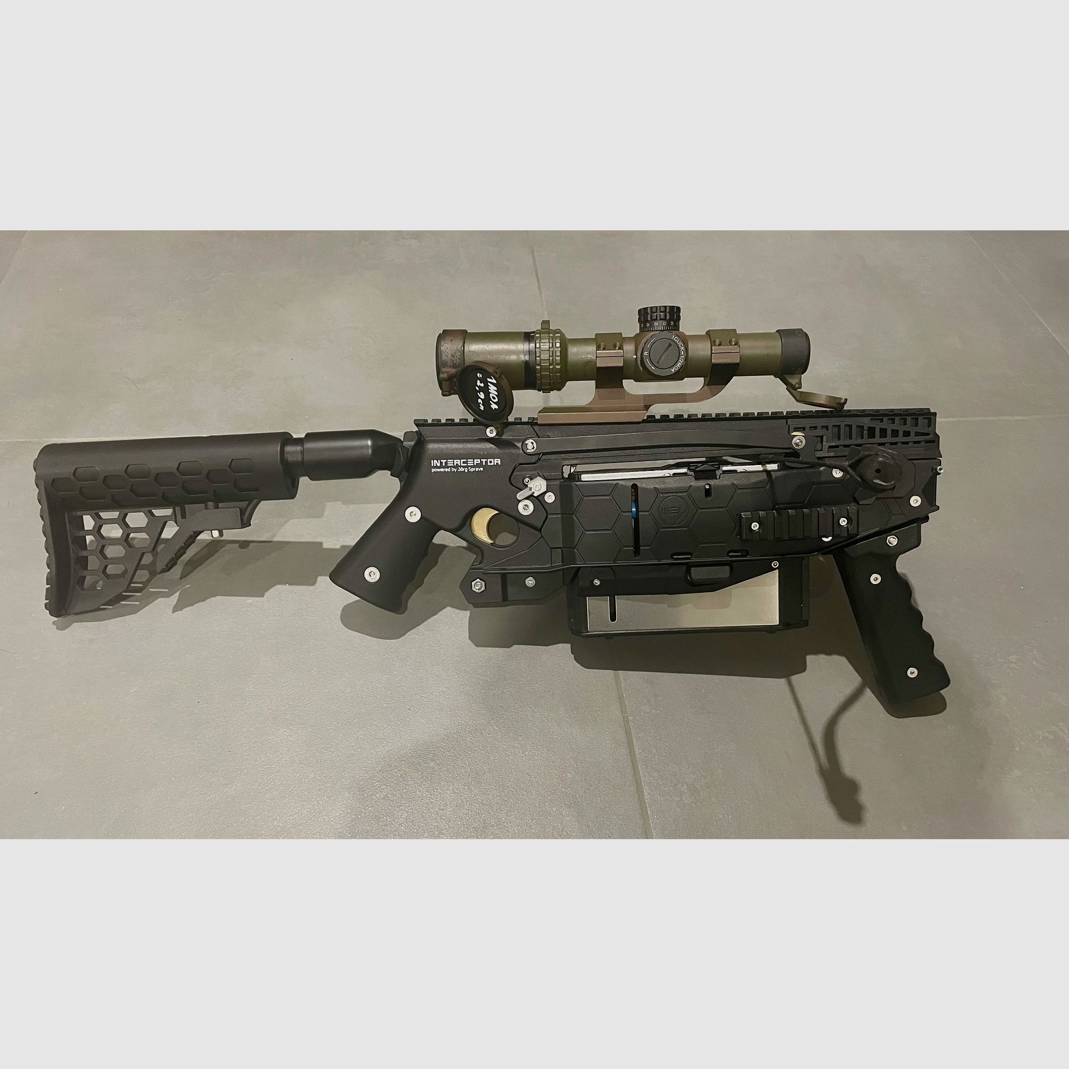 Mey Interceptor used little