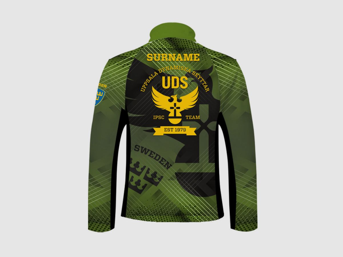 DED UPPSALA UDS Soft Shell Jacket, size: 8XL, Custom Name: No Name, image 2 of 3
