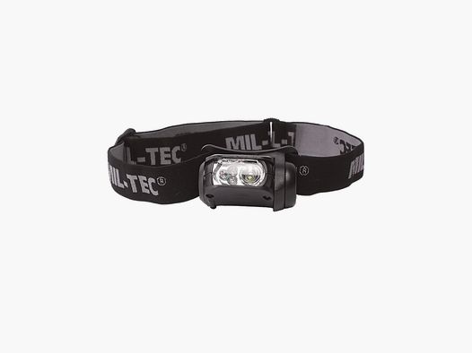 Mil-Tec Mil-Tec Kopflampe LED 4-farbig schwarz