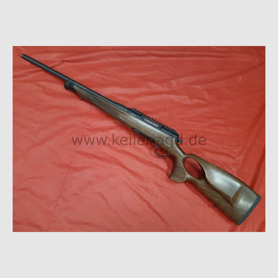 Rössler SIGNATURE Luxus Lochschaft Repetierbüchse 308 Win. 47cm Lauflänge!