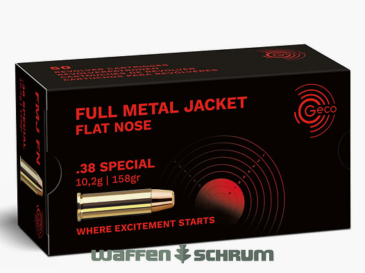 Geco Volle Mantel 10,2g - 158gr .38Special