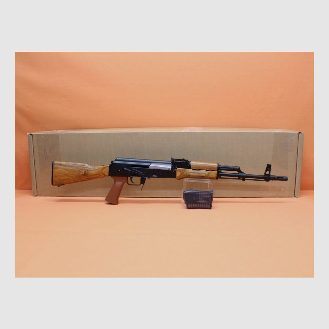 WBP JACK Ha. Fucile .223Rem WBP JACK Legno 415mm canna/ 14mm guida di montaggio/ calcio in legno stratificato (AKM/AK47)