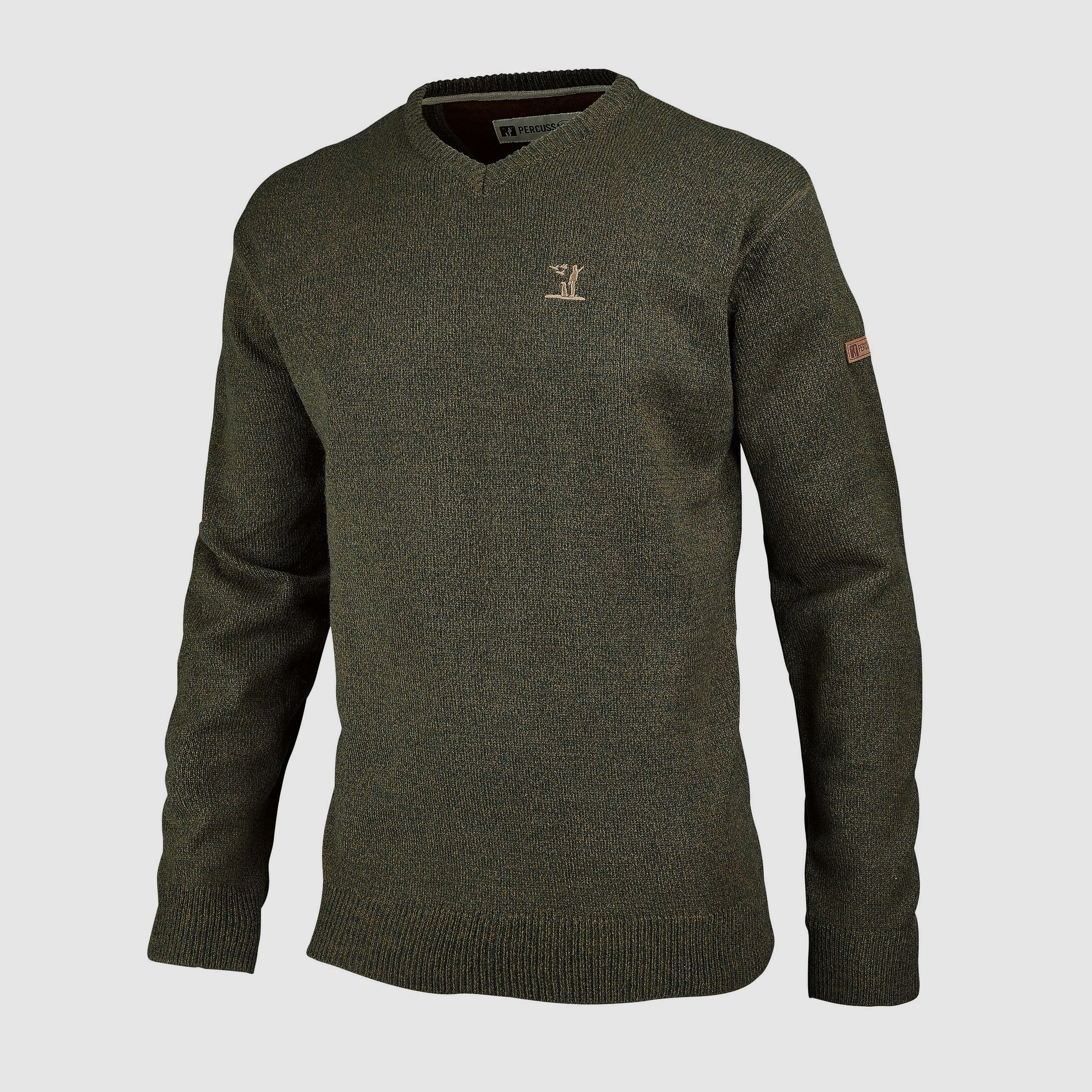 Percussion Herrenpullover V-Ausschnitt