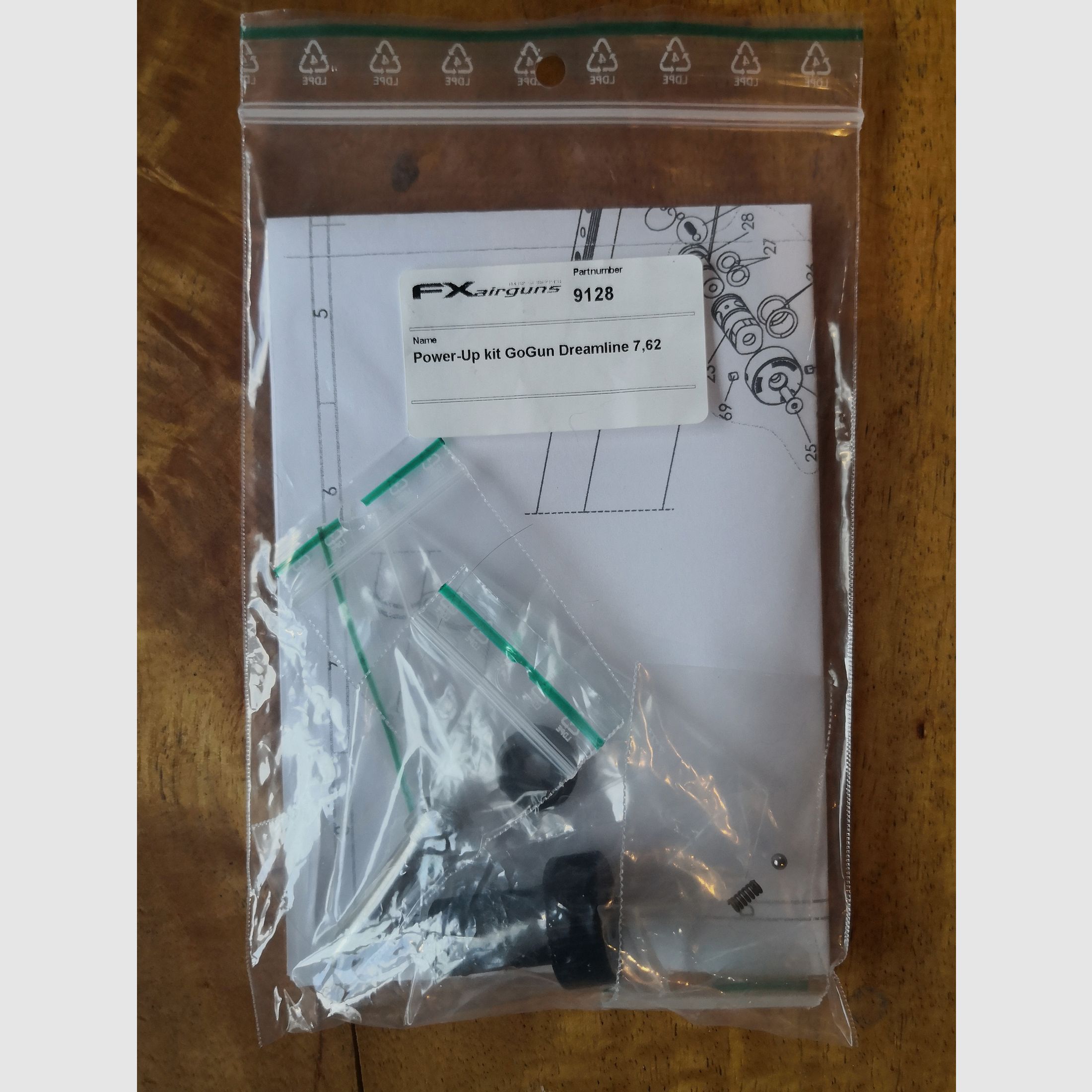 Exportkit Power-Up Kit Trimkit Dreamline FXairguns Cal. 7,62mm NEU