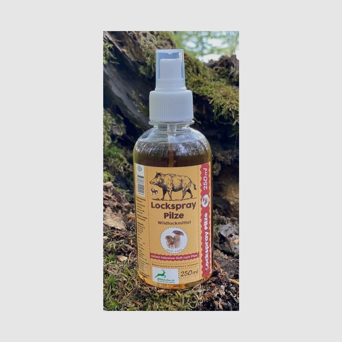 Spray d'appât pour gibier parfum champignon 250 ml