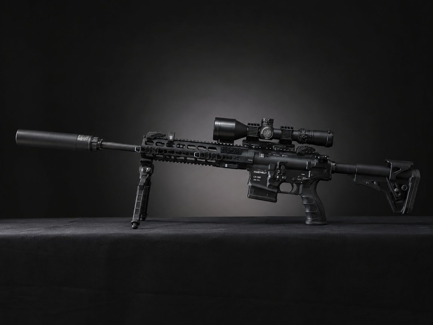 Haenel CR308 | Nightforce NX8 | A-Tec Marksman | Dentler TAC | Magpul