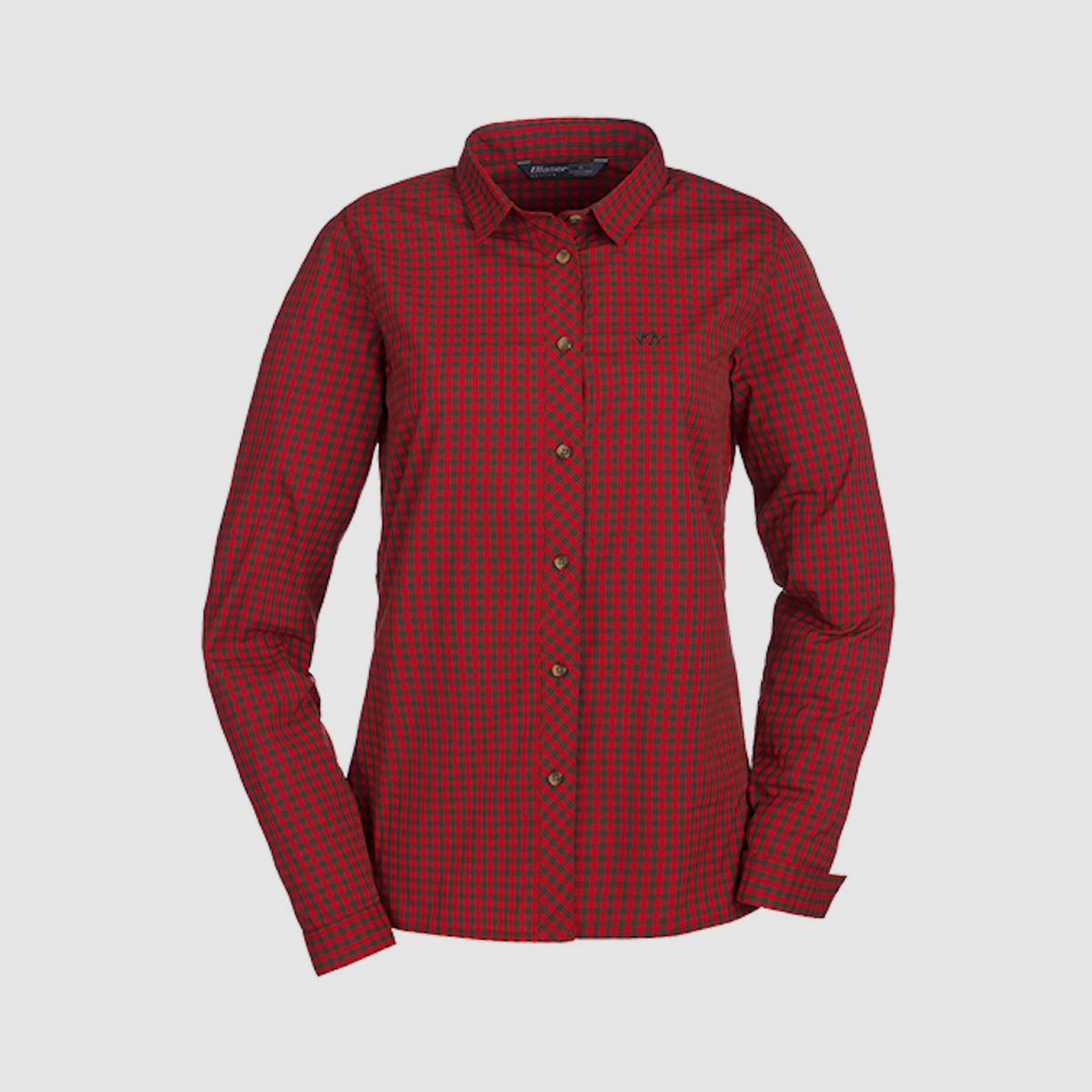 BLASER Blusa Stretch da Donna Sergia Rossa