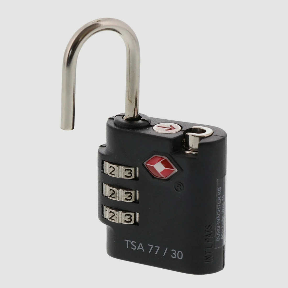 Burg Wächter TSA 77 30 security combination lock black