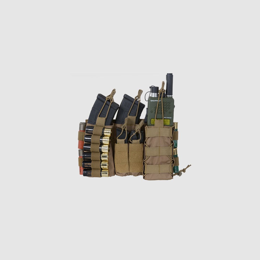 Multi-Mission MOLLE Front-Panel - Coyote [8FIELDS]
