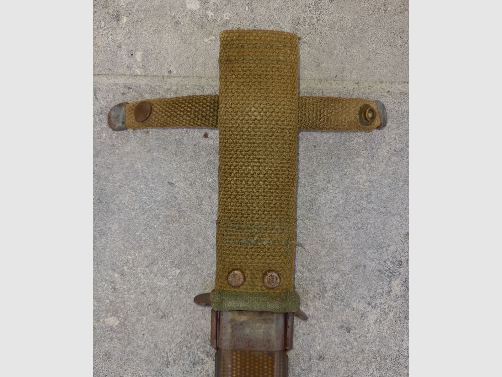 Couteau de tranchée WKII US.M3/Kampfmesser avec étui US.M8