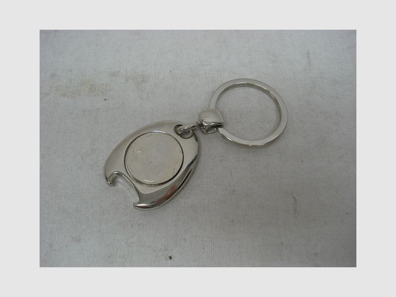 Schlüsselanhänger mit - Einkaufschip