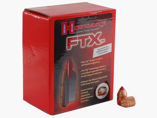 Balle Hornady .45/.452 FTX FLEX TIP 225GR 100 pièces