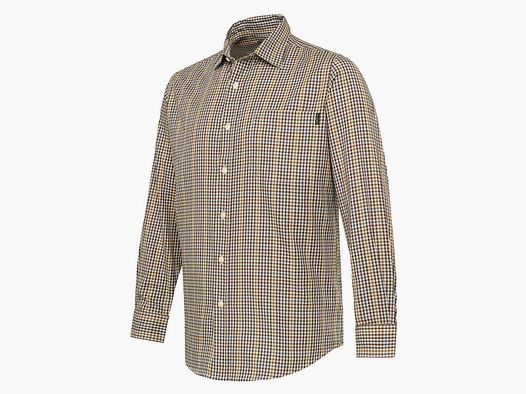 Beretta Hemd Bryggen Apricot & Bordeaux Check