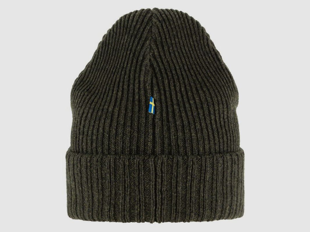 Fjällräven Unisex Beanie Sörmland Reversible Dark Olive OneSize