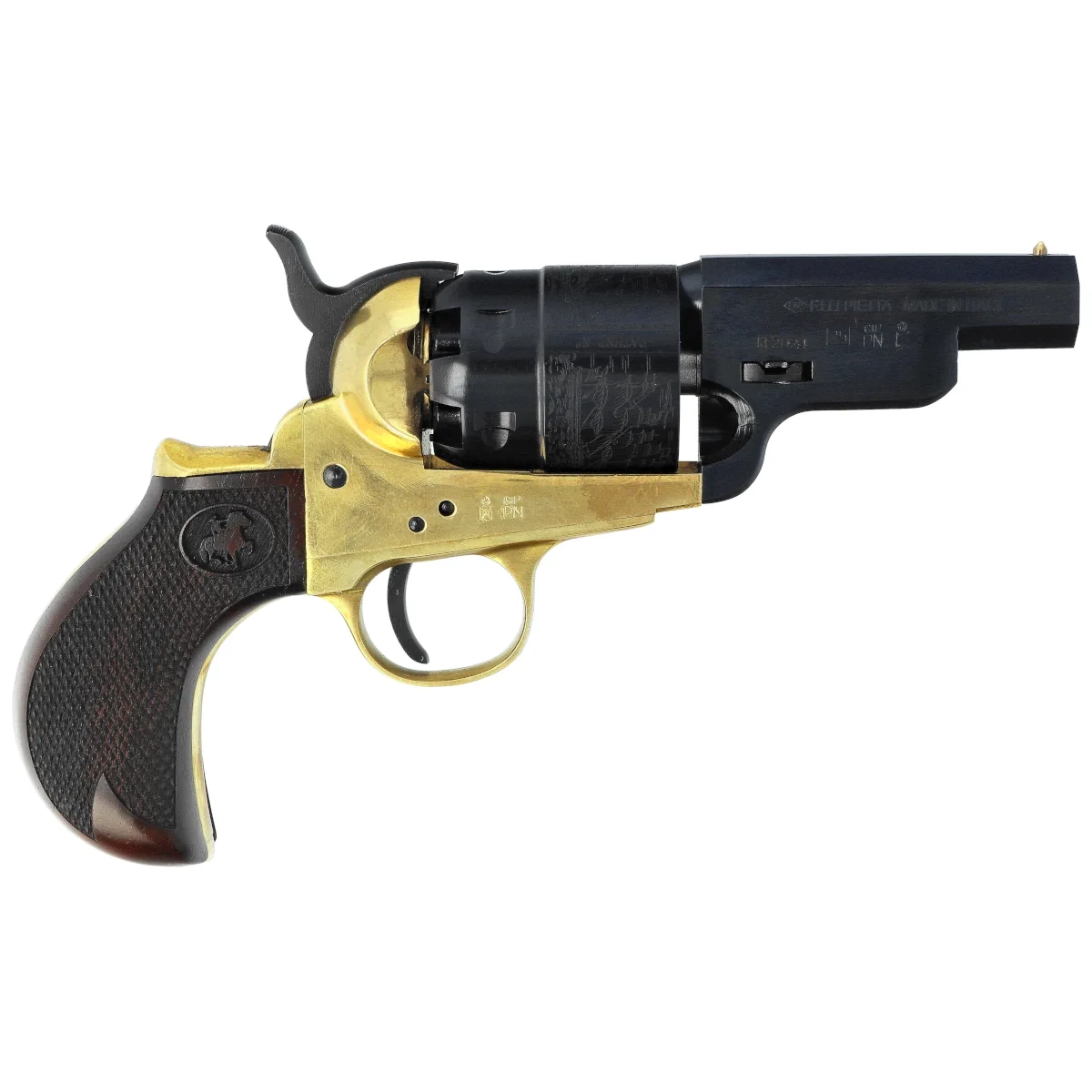 Revolver Pietta 1851 Colt Reb Nord Navy Snubnose Thunderer .44 (RNSTI44MTBLC1), Bild 2 von 8
