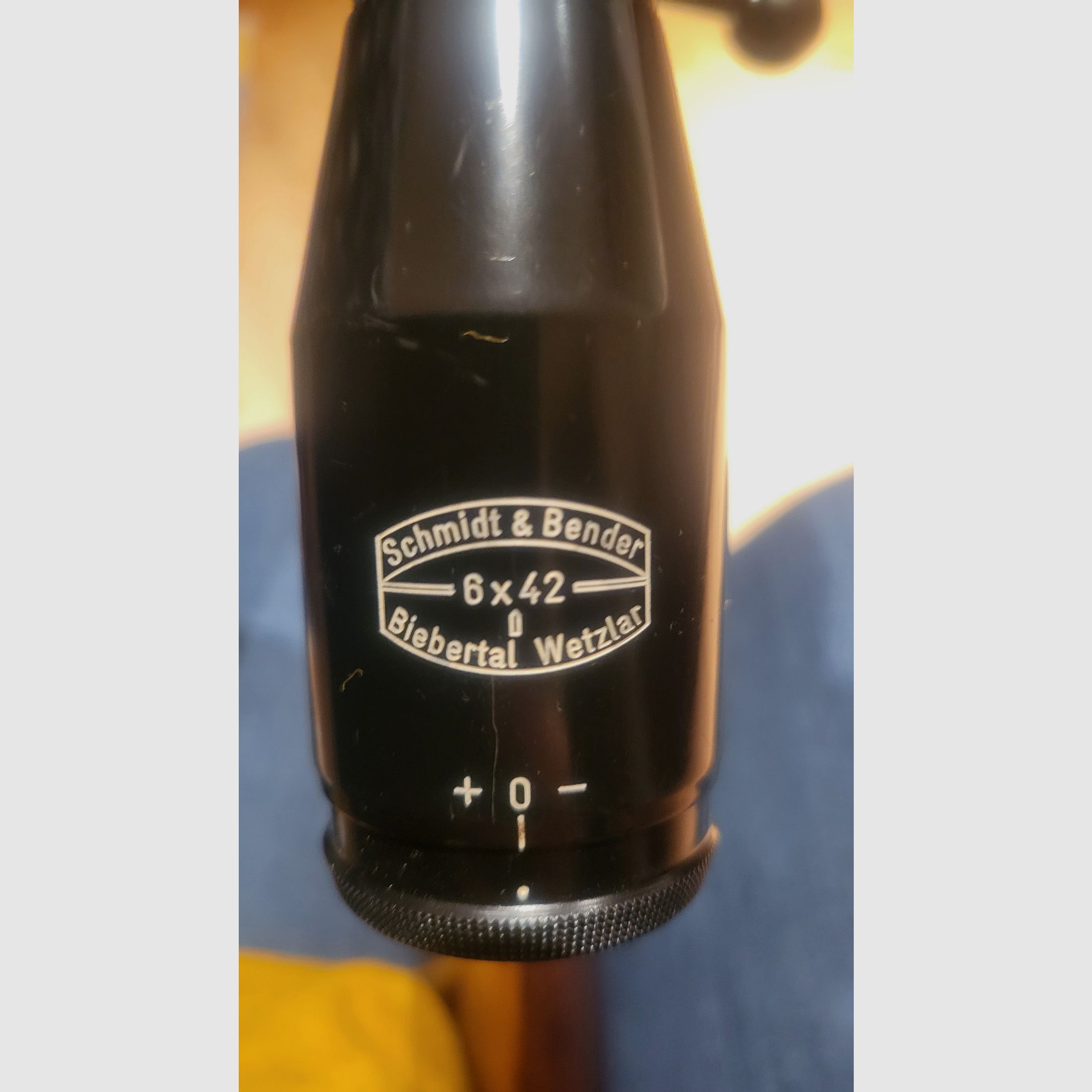 Rep-Büchse Anschütz, calibro 22Ir con telescopio