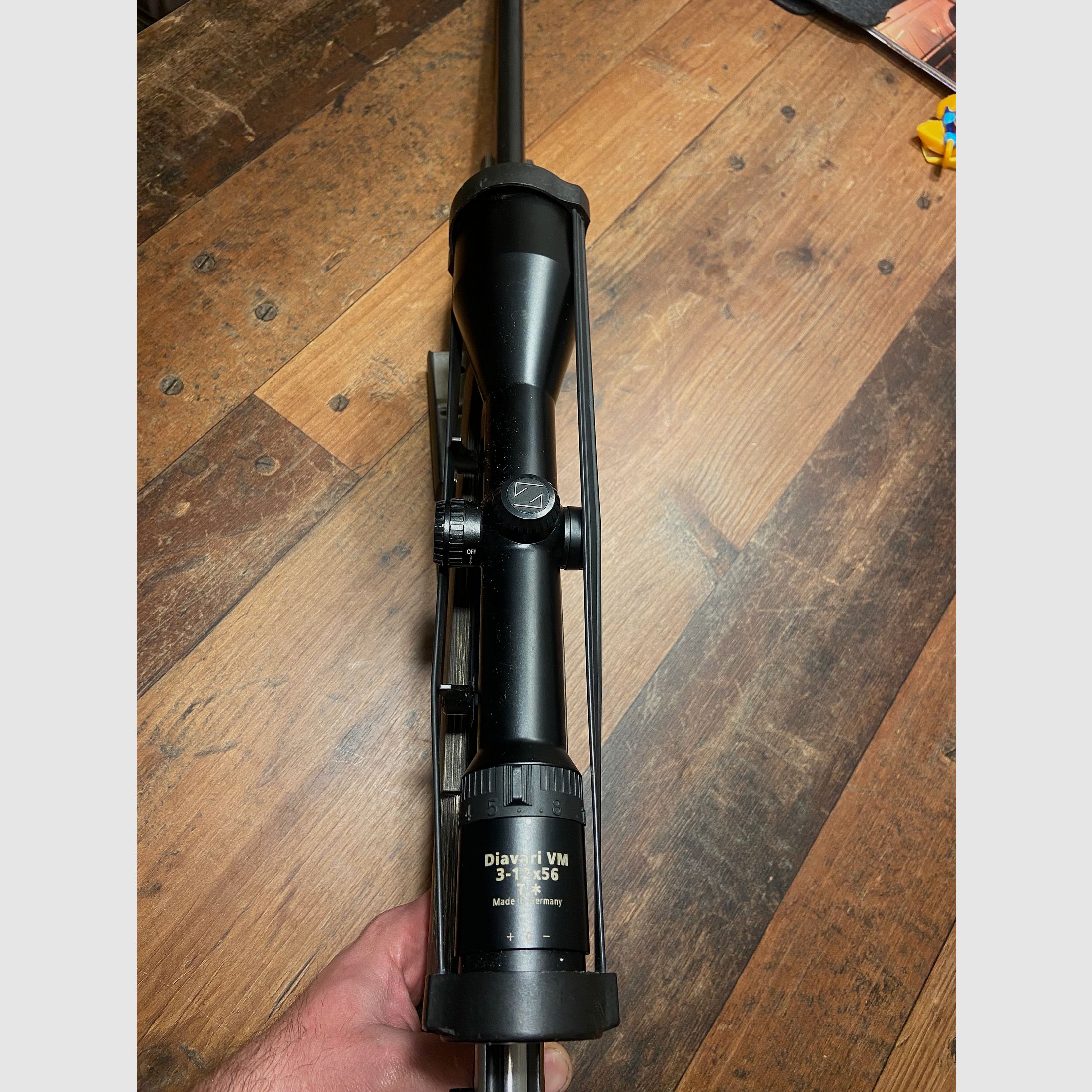 Steel Action 9.3x62 left Odenwald stock thread Zeiss, image 6 of 6